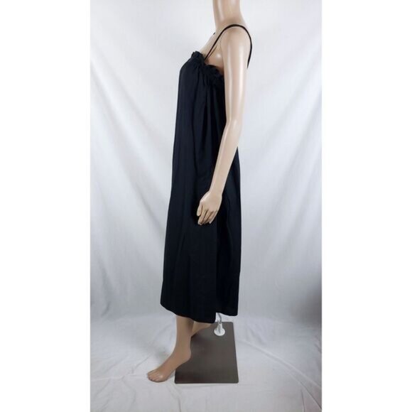 Everlane Flowy Jumpsuit Palazzo Womens XS Black Japanese Minimalist Resort Boho - Picture 2 of 12